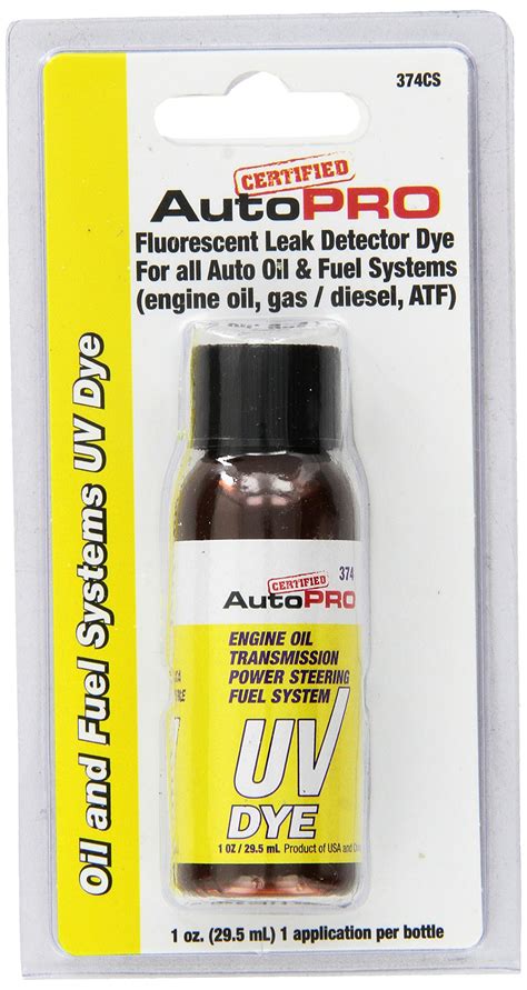 oil leak detection kit|Certified A/C Pro Certified Auto Pro Oil And Fuel ...